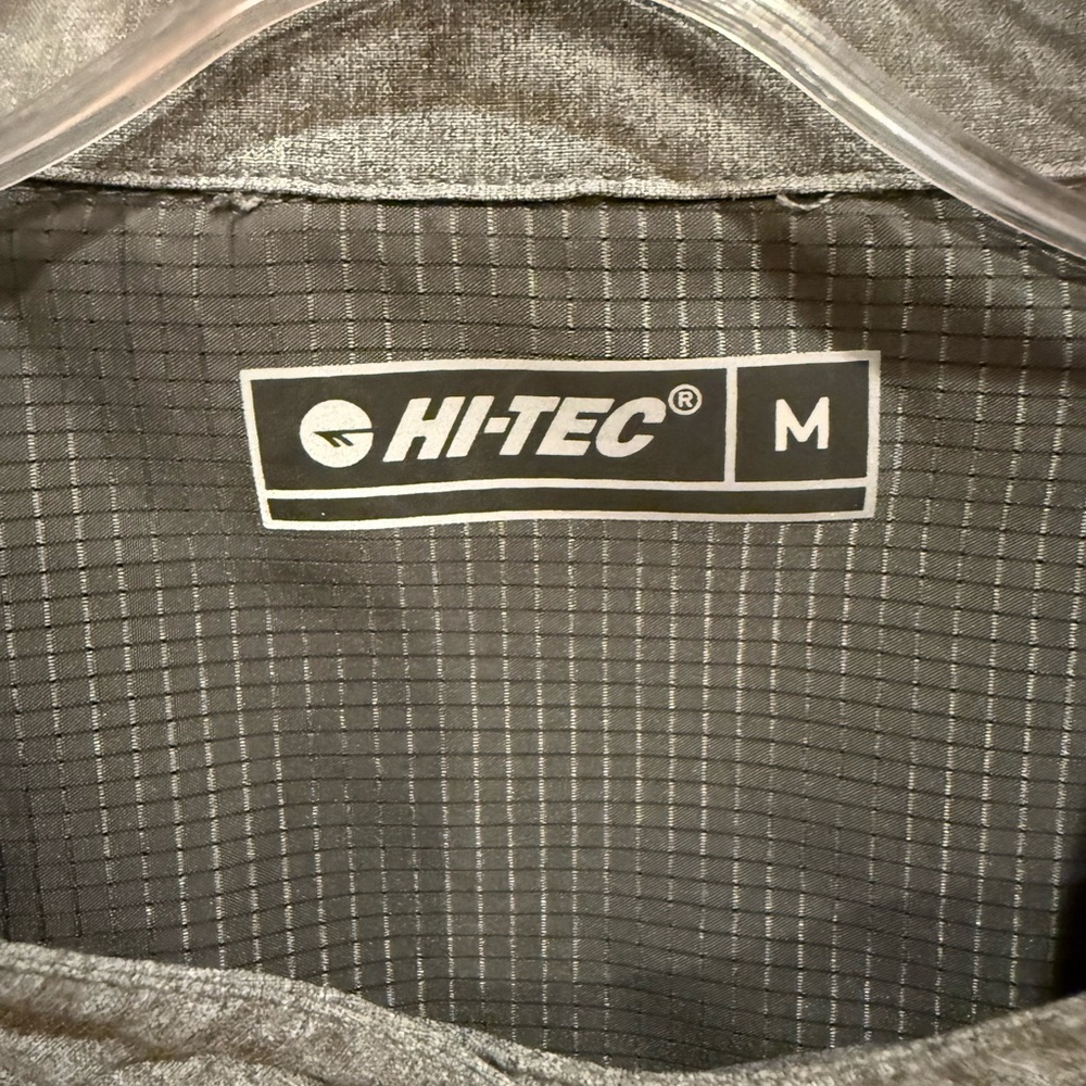 Hi-Tec Men's Light Gray Button-Up Jacket - Picture 2 of 3